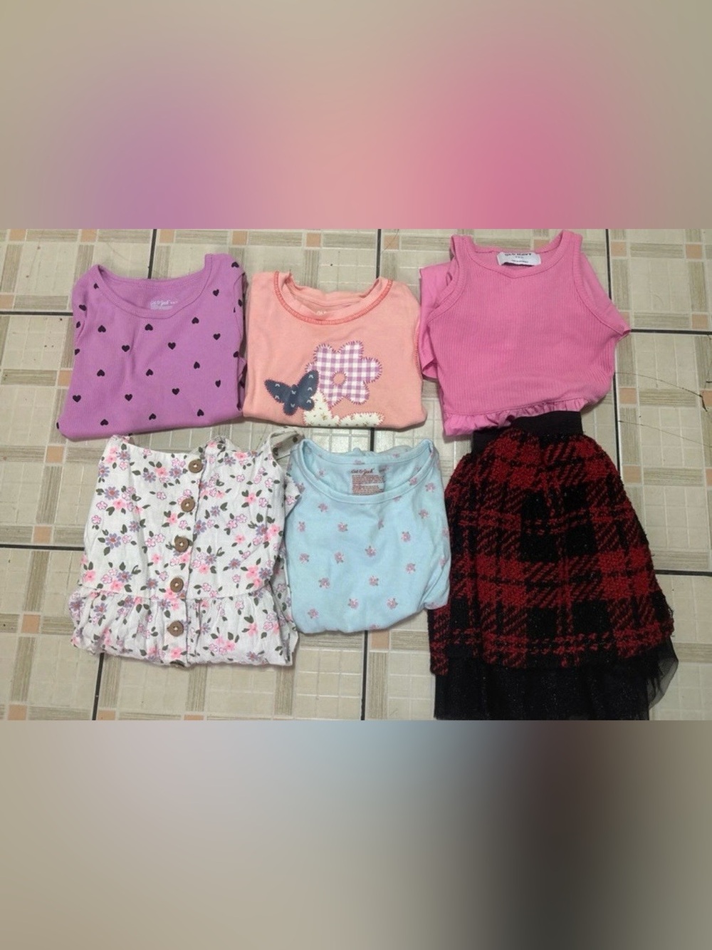Girls bundle clothes 6 pcs size 4/5